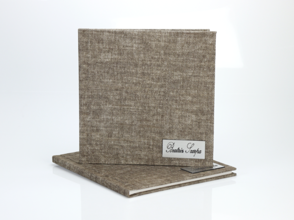 25x25 Tecido Marrom Suede